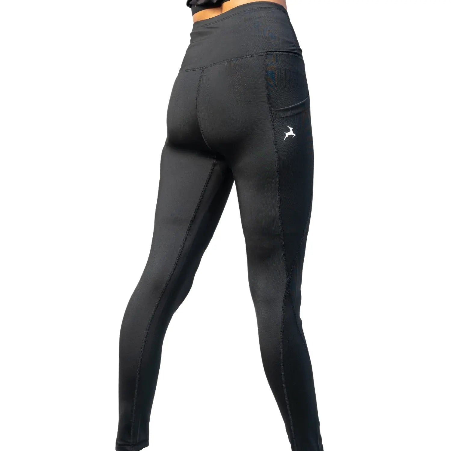 black yoga leggings