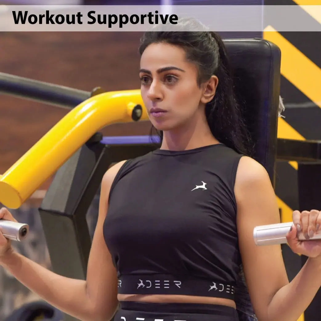 exercise tops Crop  & Gym Workout gym Shirts for Women's